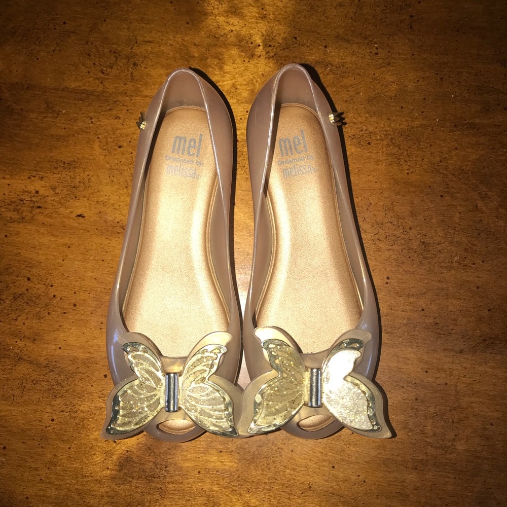 Mel by Melissa ultagirl butterfly flat